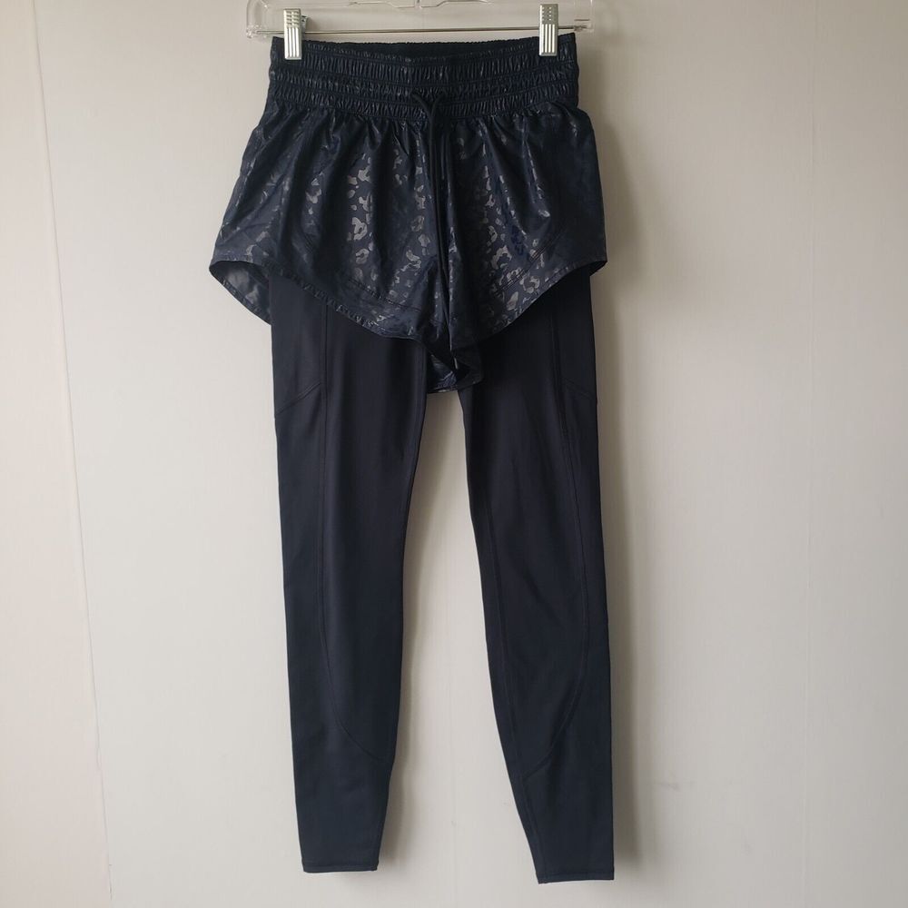 athleta rainier 2 in 1 tight high-rise waistband‎ legging size XXS